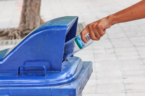 Recycling process for business waste in Hounslow